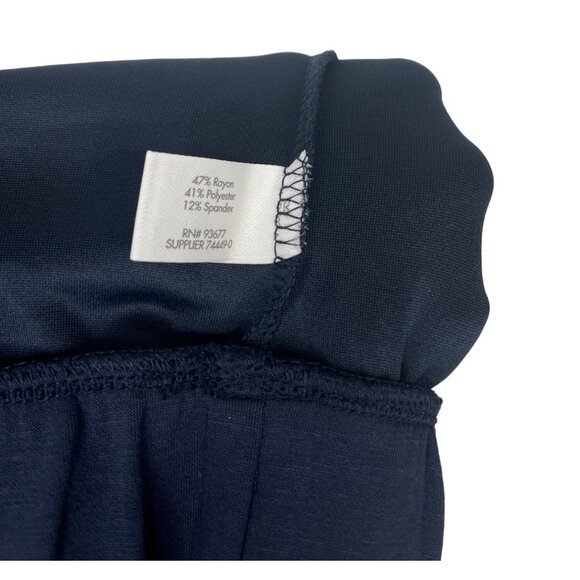 Stylus Half Zip Pullover Sweatshirt Small Navy Blue Athleisure Top NWT - Picture 4 of 11